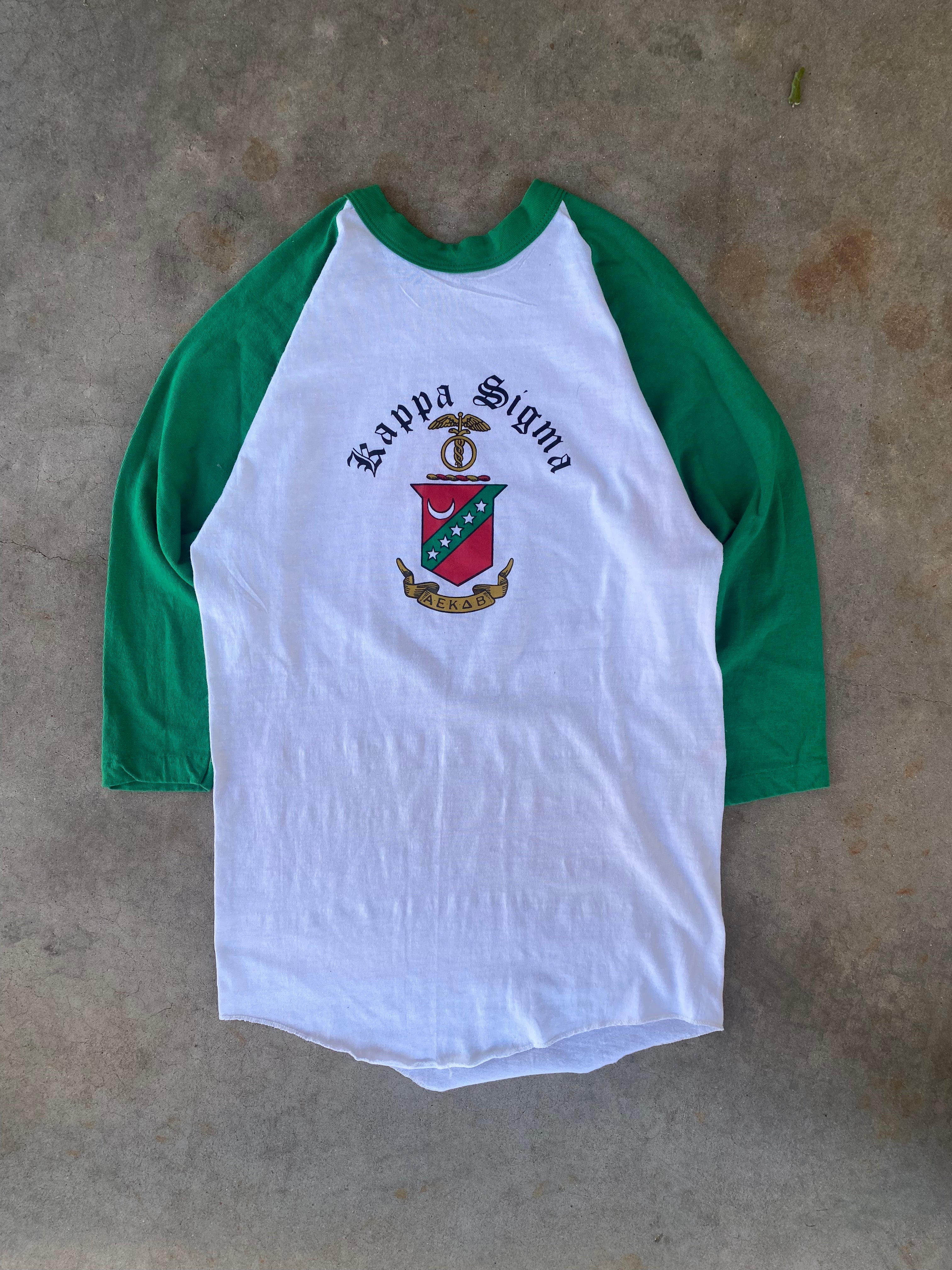 1970s Kappa Sigma Raglan T-Shirt (S)