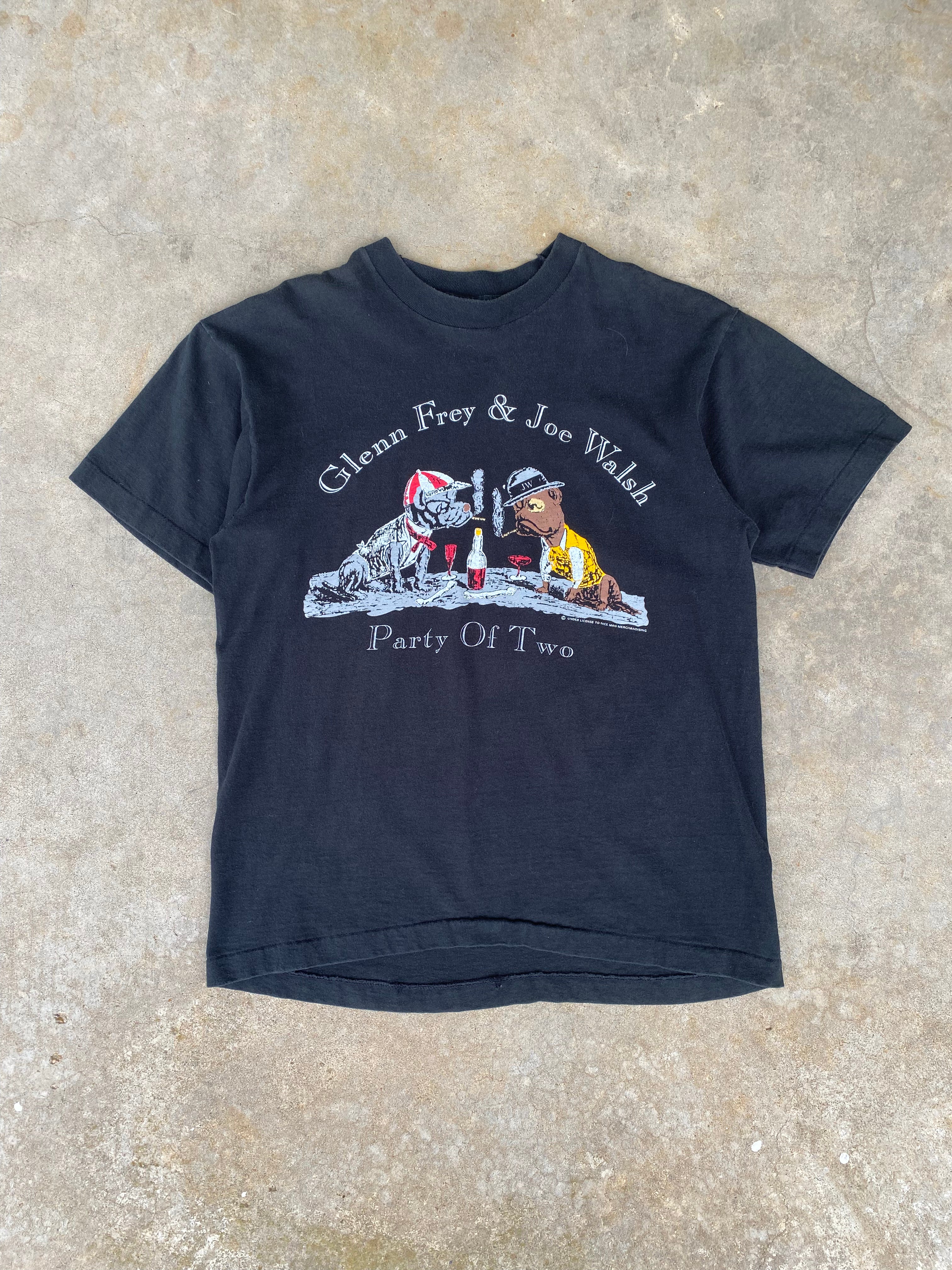 1993 Glenn Frey & Joe Walsh Party of Two Tour T-Shirt (M/L)