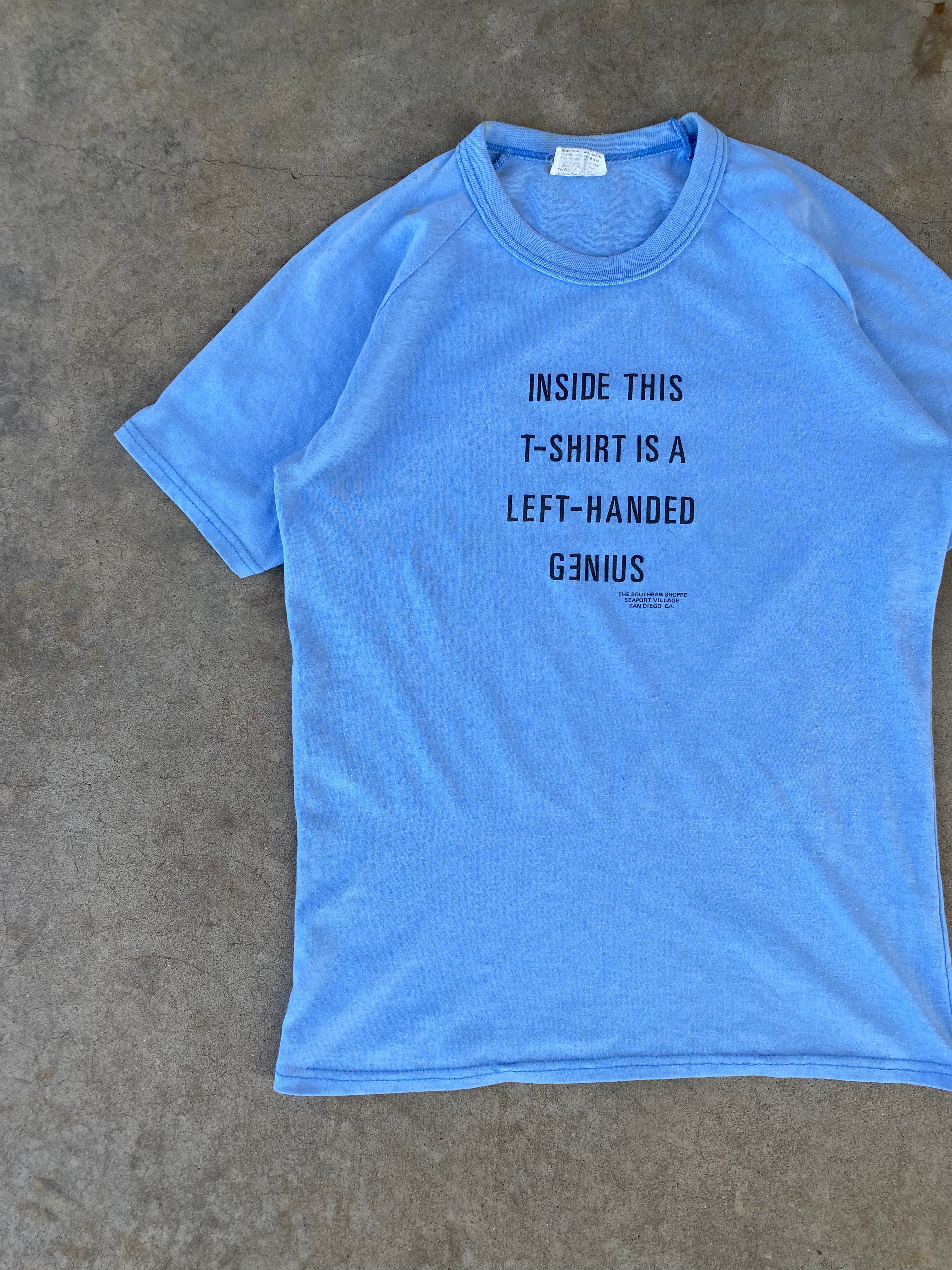 1970s Left-Handed Genius T-Shirt (S)