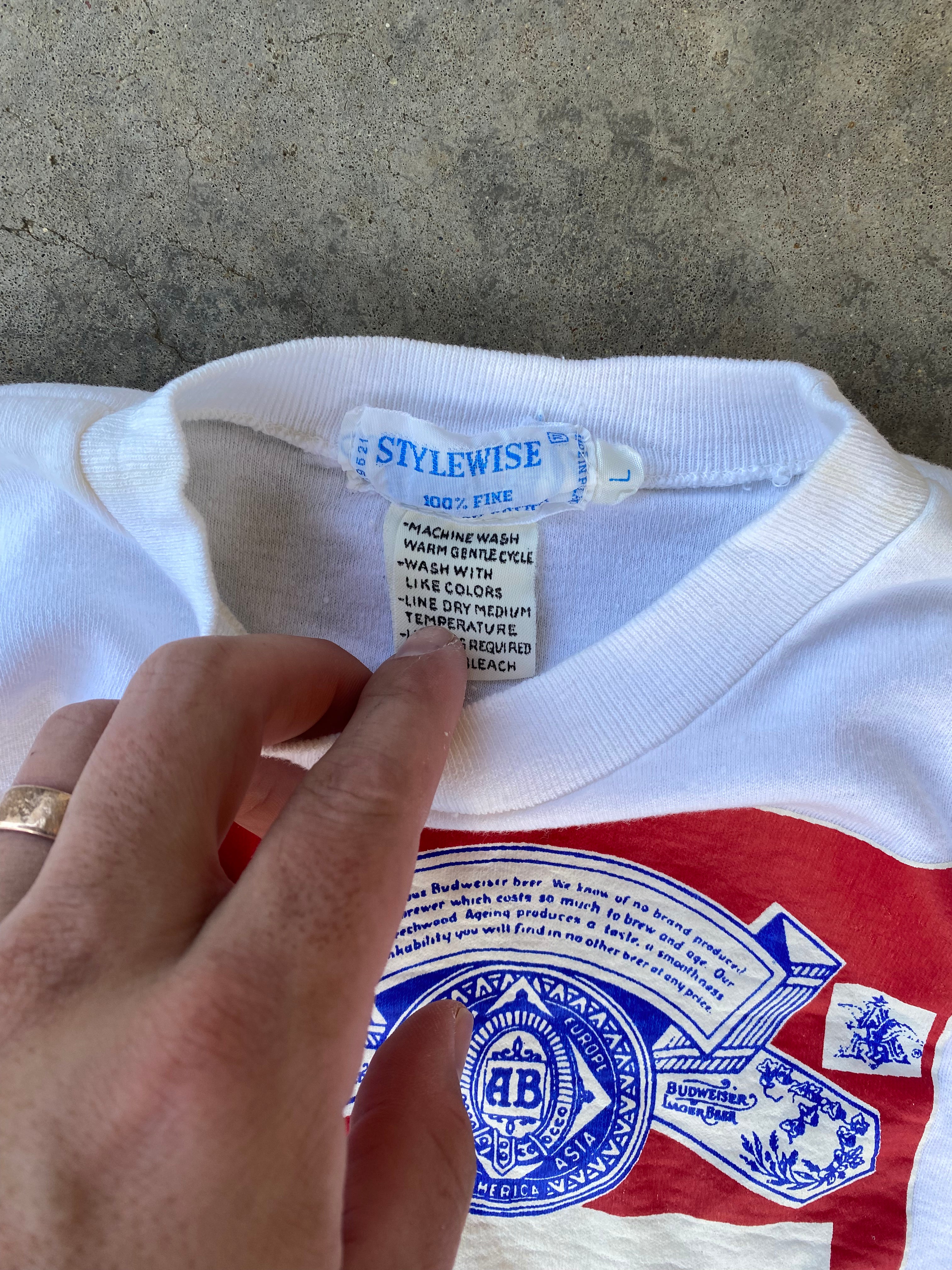 1980s Budweiser T-Shirt (M)