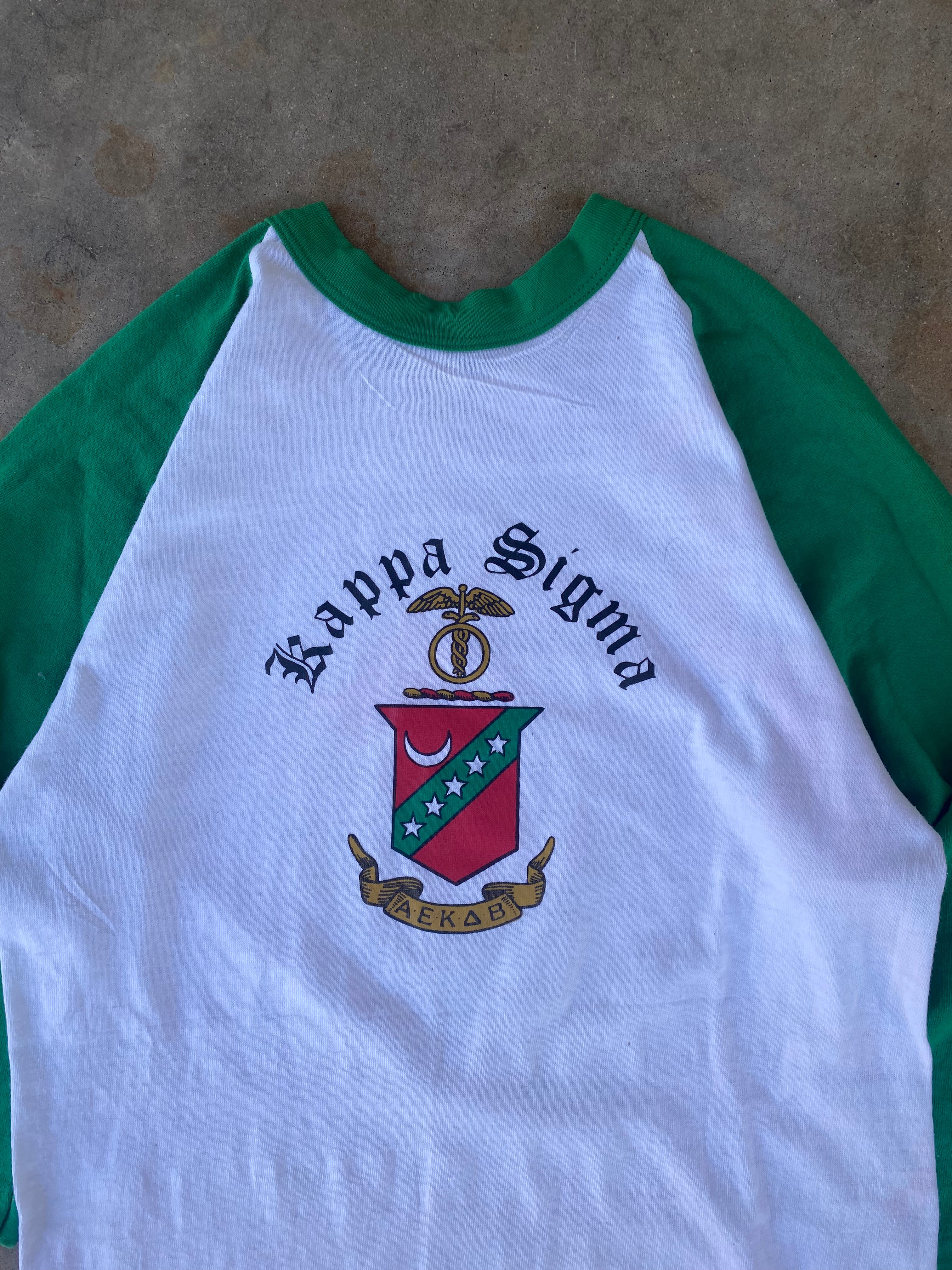 1970s Kappa Sigma Raglan T-Shirt (S)