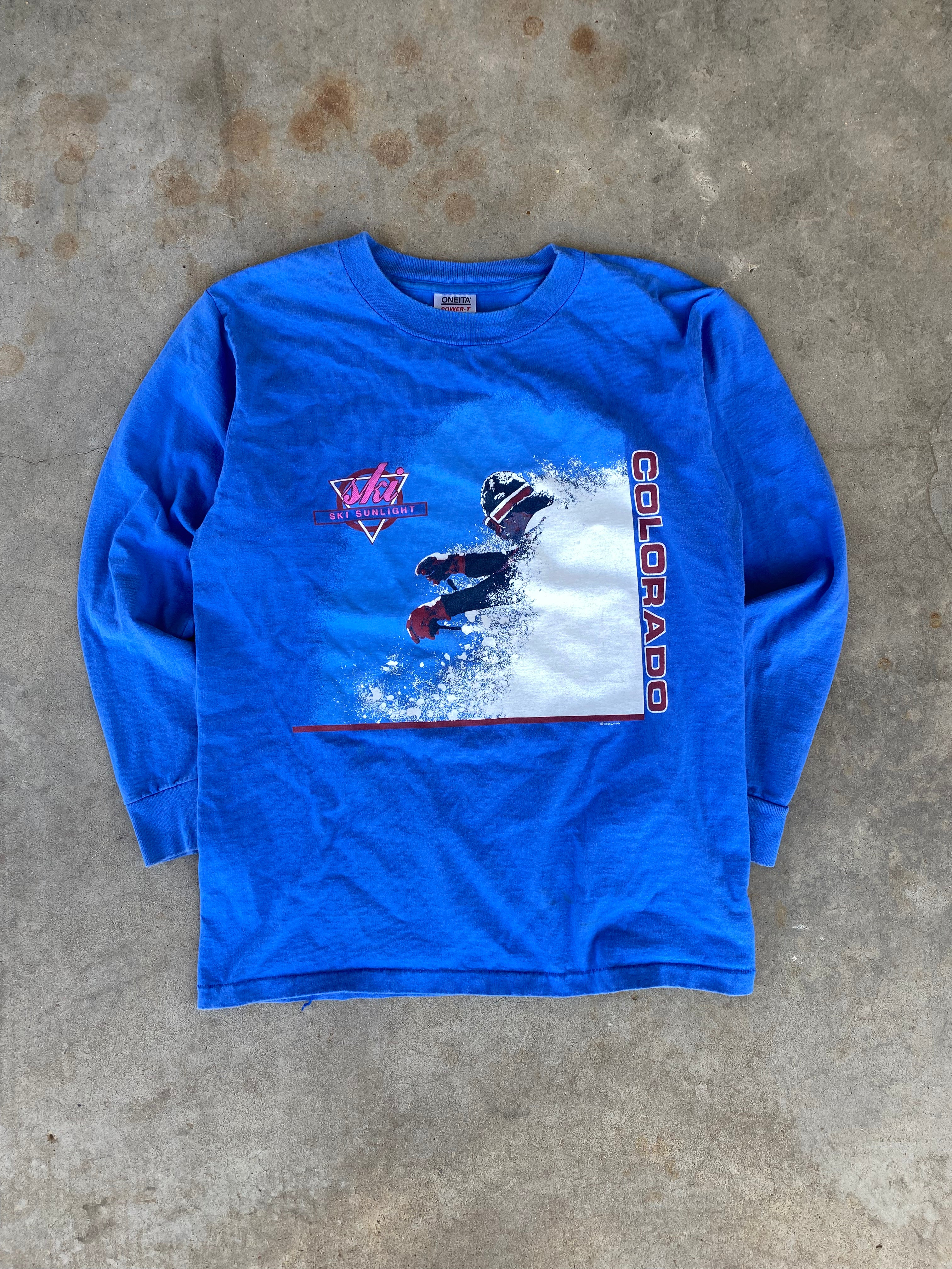 1990s Colorado “Ski Sunlight” Longsleeve T-Shirt (M)
