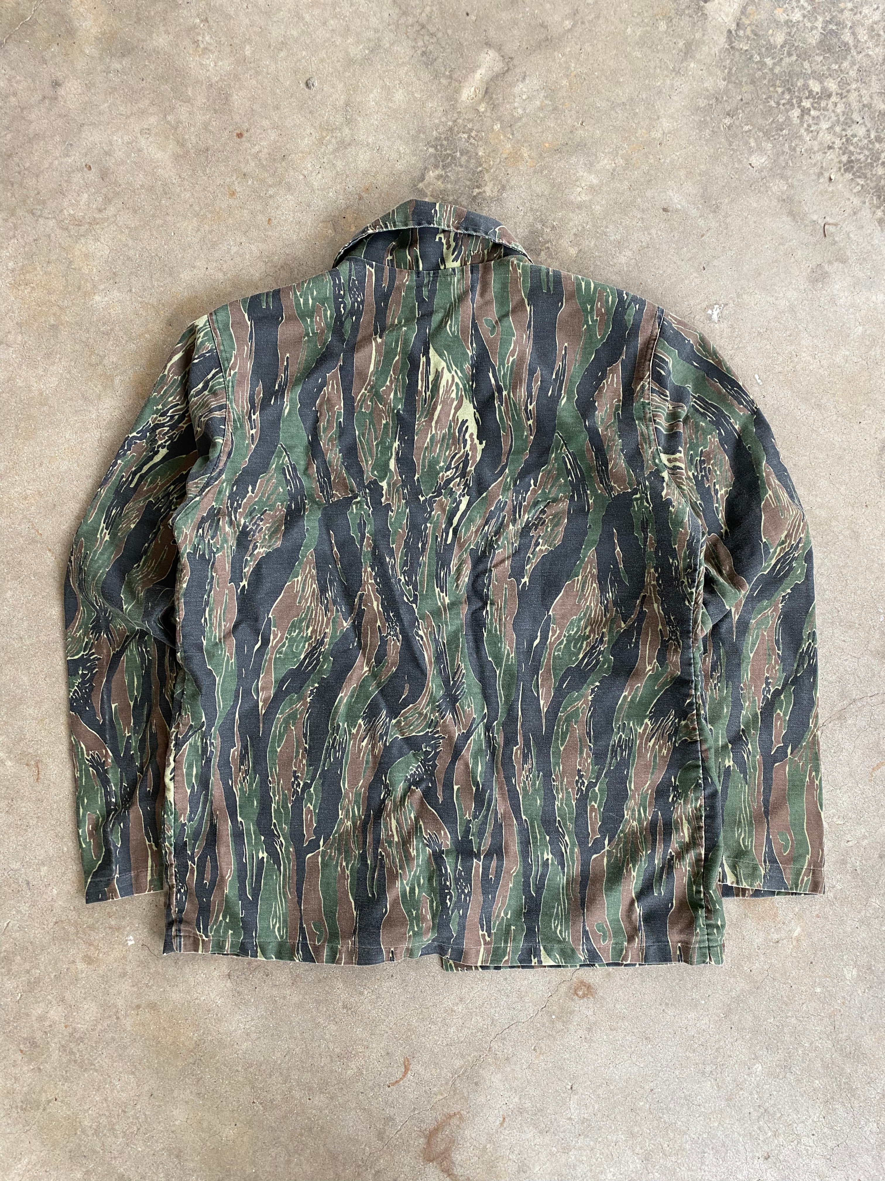 1980s Tiger Camo Lightweight Jacket (M)